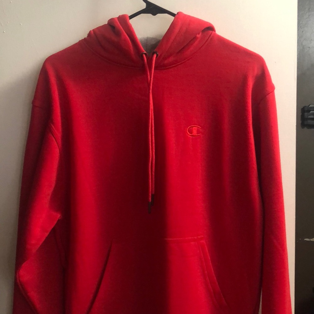 New with tag champion hoodie red